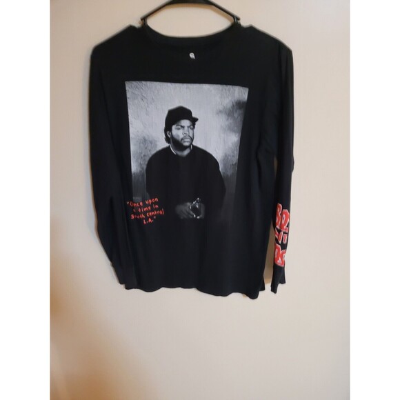 Boyz in the Hood Ice Cube Movie Long Sleeve T Shirt Men's Size S Black(E10) - Picture 1 of 7